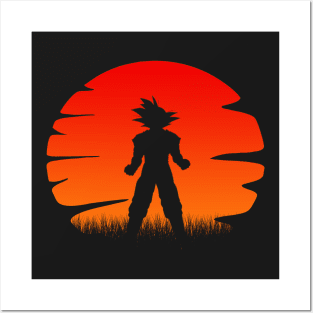 The Sunset of Super Saiyan Posters and Art